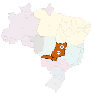 Mapa marrom